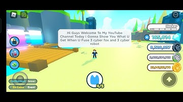 What will U Get When U Fuse 3 cyber fox and 3 cyber robot (Pet Simulator X)