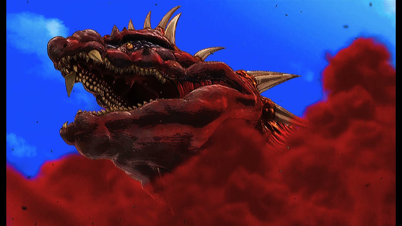 Godzilla Amphibia roar.