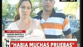 Dictaron prisión preventiva para la mamá de Florencia Di Marco