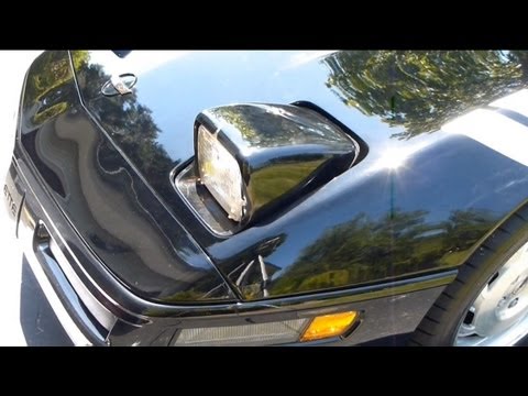 How to change the headlight motor gear in a C4 Corvette