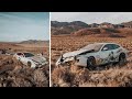 Ferrari Owner Crashes New Car in Nevada Desert