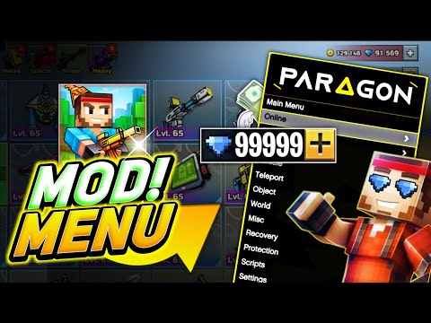 PIXEL GUN 3D MOD APK 23.6.1 - TUTORIAL (UNLIMITED COINS AND GEMS, MAX LEVEL, ALL GUNS UNLOCKED) 2023