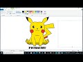 HOW TO DRAW PICACHU STEP BY STEP TUTORIAL ||USING LAPTOP|| IN MS PAINT 👍🎨|| 2021 new video