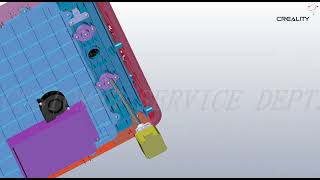 Service Tutorial Sermoon V1 the Z - axis Motor Kit ReplacementZ轴电机套件