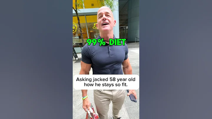 Asking jacked 58 year old how he stays so fit. #workout #nyc #bodybuilding #fitnessmotivation