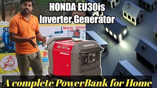 Honda EU30is Generator . Portable Genset review and unboxing with detail  Part 1.