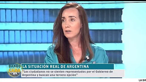 Victoria Villarruel en la TV de Espaa