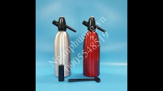 Review Hướng dẫn sử dụng Bình Xịt Soda Siphon