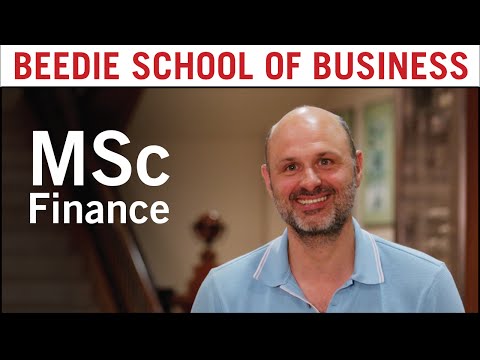 Intro to MSc Finance Streams: Professor Jan Simon