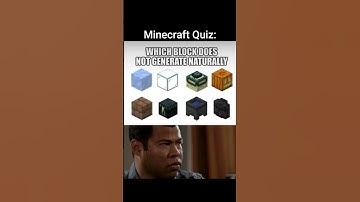 Minecraft Quiz #minecraft #shorts