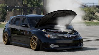 Another Short Day in the Life of a Subaru Sti BeamNG