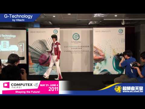 超頻者天堂 - Computex 2011 G-Technology by Hitachi 記者會走秀影片
