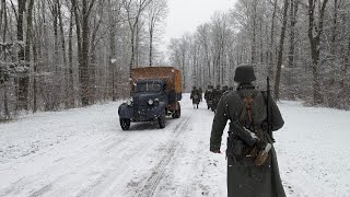 18th Volksgrenadier at the Battle of the Bulge, reenactment in Beaumont Ohio