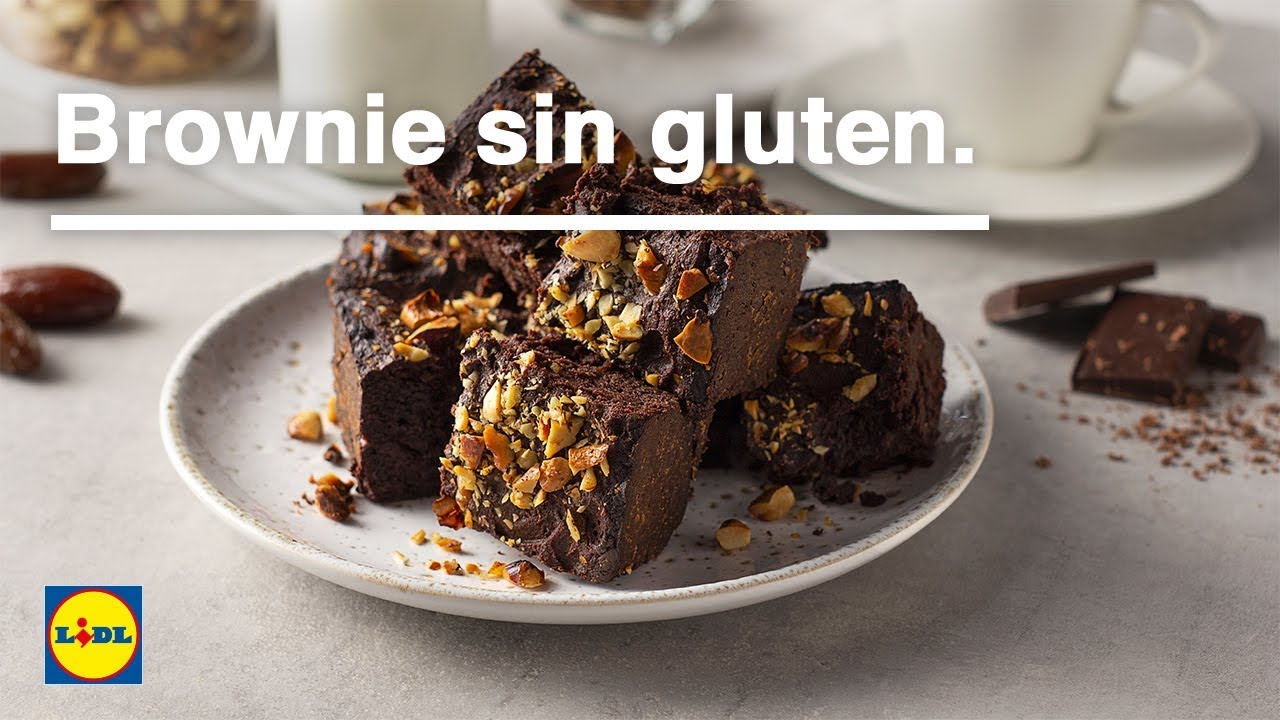 BROWNIE SIN GLUTEN RECETAS DE POSTRES LIDL ESPAÑA