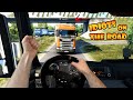 Idiots on the road 93  banned for exact same thing  real hands funny moments  ets2 multiplayer