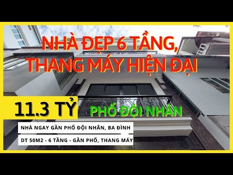 Video Nhà đẹp 50m2 phố Đội Nhân, Ba Đình | 11.3₫ | Phan Nhà... - youtube