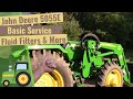 John Deere 5055E : Service