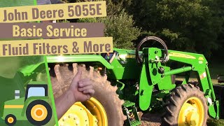 John Deere 5055E : Service