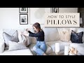 How To Style Pillows | Interior Design Secrets | By Sophia Lee