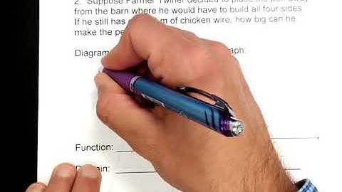 Quadratic Applications: Area