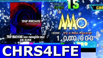 TRIP MACHINE xac nanoglide (ESP-16) MFC 1,000,000 World Record [DDR A20+]