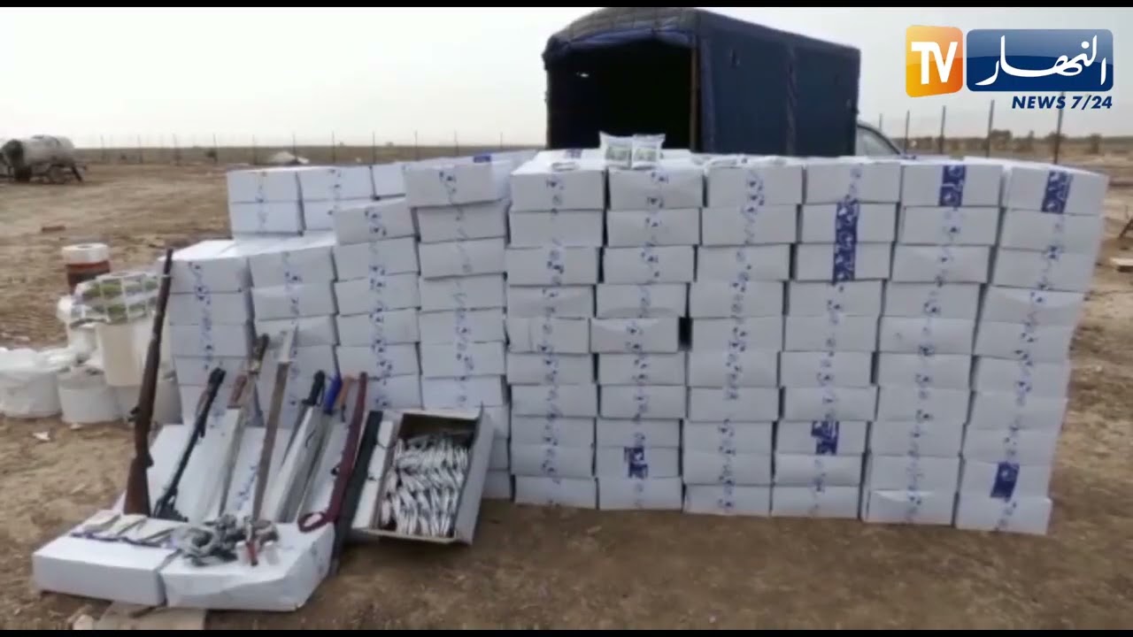 درك مسرغين يكتشف ورشة سرية لصناعة وتعليب الشمة المقلدة بوهران