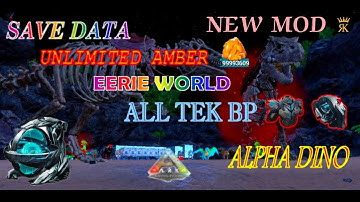 Ark Mobile Save Data 🔥 Full Tek Save Data 🔥  Unlimited AMBER 🔥 ALL High LVL BP.