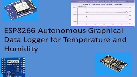 Tech Note 021 - ESP8266 Autonomous Graphical Data Logger