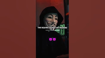 "EXCUSE-FT-HACKER😈"||Time Required for Password Cracking||