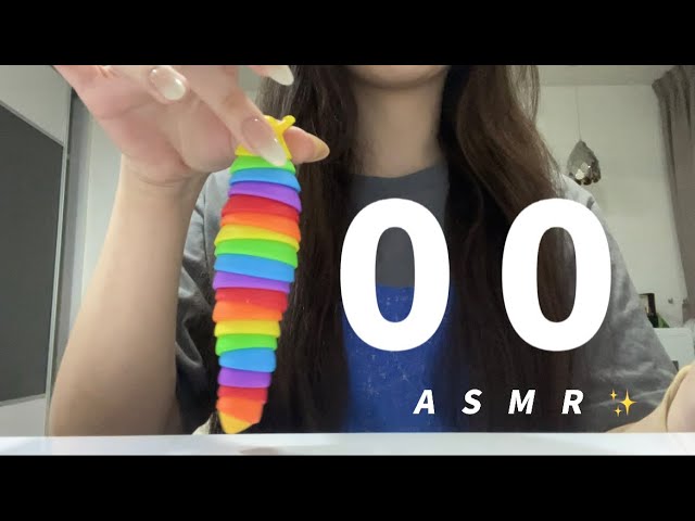 [ASMR] 100 triggers in 1 minutes 🤍 for people with ADHD