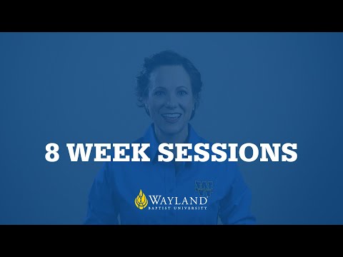 8 Week Sessions - Take fewer courses at once, finish faster