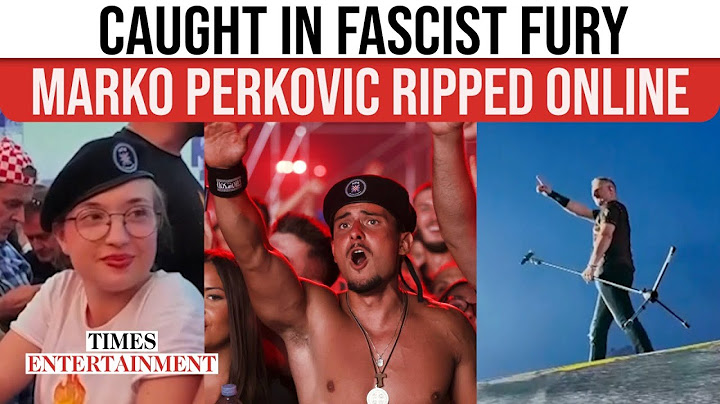 NAZI SALUTES, FASCIST FLAGS: Croatian Singer Marko Perković’s Gig Draws Global Backlash