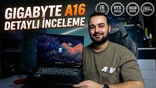 GIGABYTE A16 İncelemesi: Hem Oyun Hem Pil Performansı Şaşırtıcı ! (RTX 4050 &amp; i5-13420H)