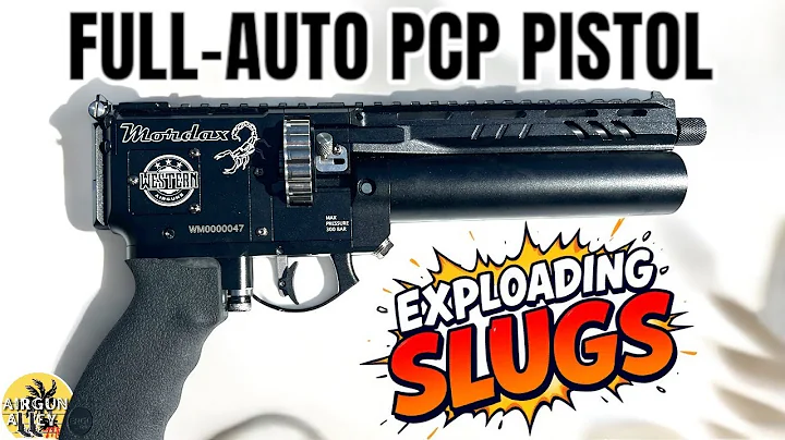 WORLD’S FIRST FULL-AUTO PCP PISTOL | Western Mordax