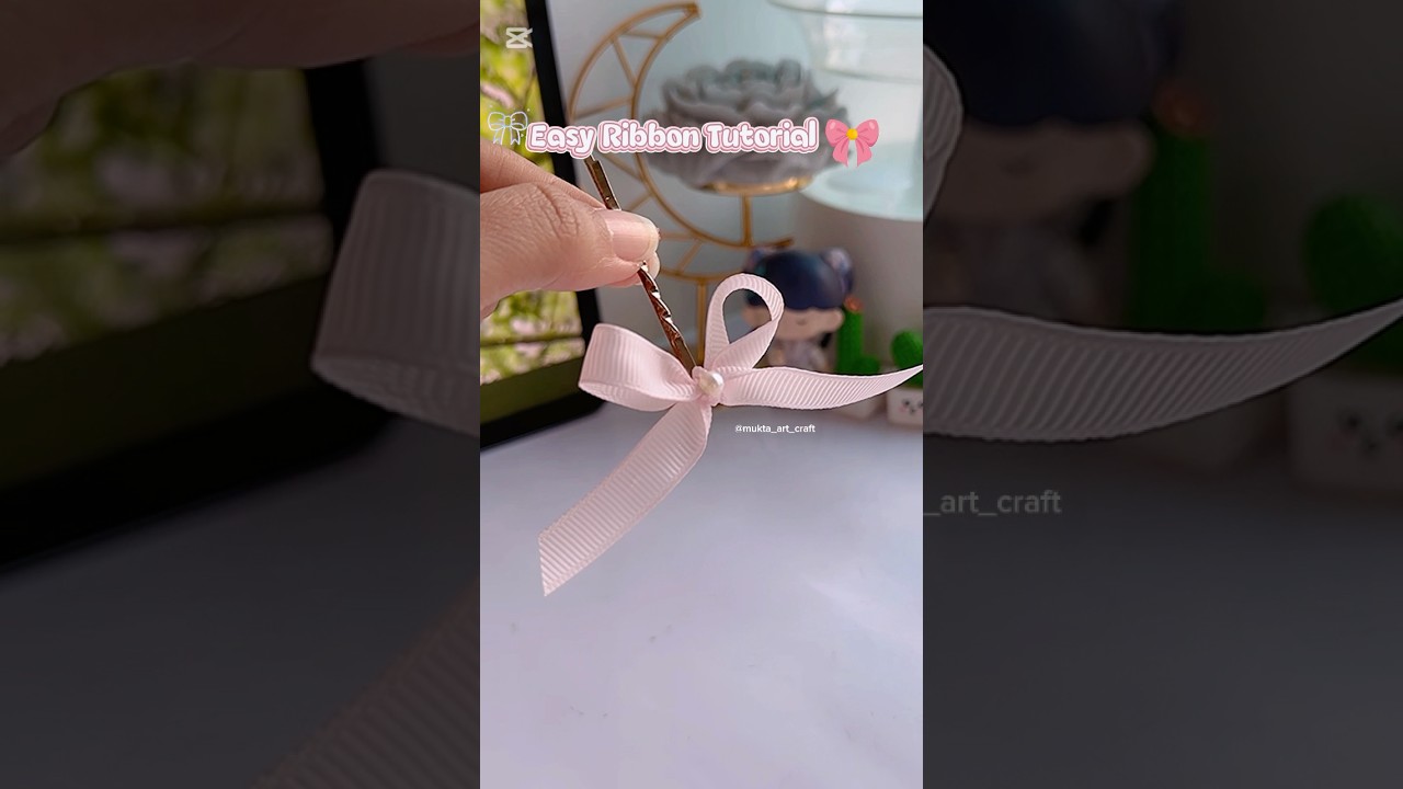 Easy Ribbon Tutorial 🎀✨ 