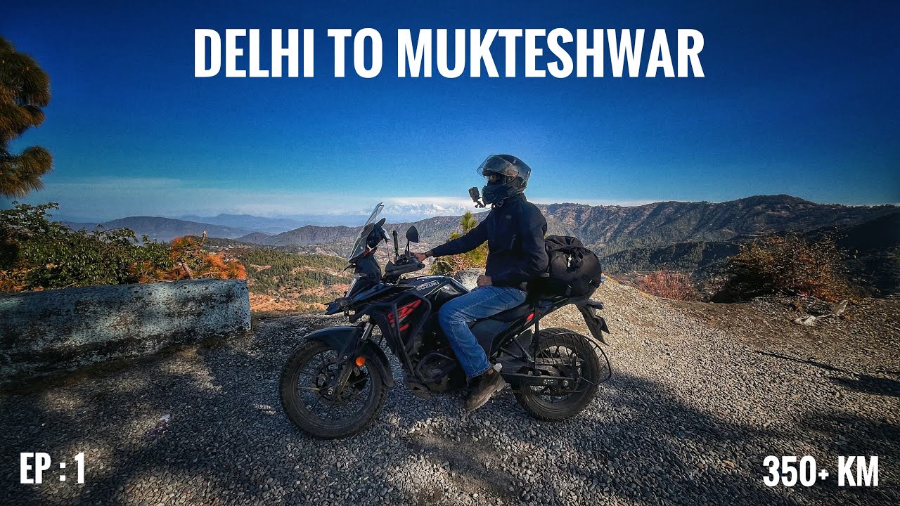 Delhi To Mukteshwar By Bike | On Suzuki V Storm | Delhi to Uttarakhand | #2026 #uttarakhand