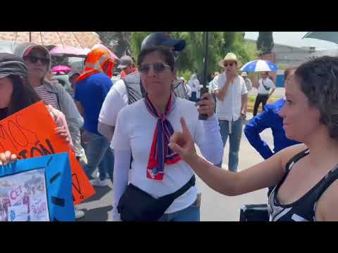 Manifestación de estudiantes causa caos vial en Paseo Tollocan