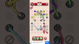 twisted 🥨 tangle level 229 ||twisted tangle||viral||shorts|| harder level