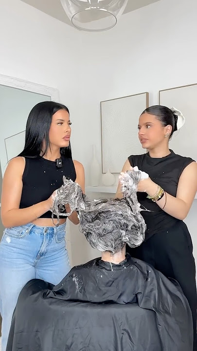 A smoothing for the back-to-school season 👹 #hairstyle #asmr #tutorial #lissage