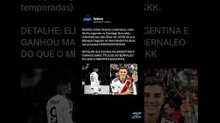 Julián Álvarez tem mais títulos no Bernabéu que Kylian Mbappé