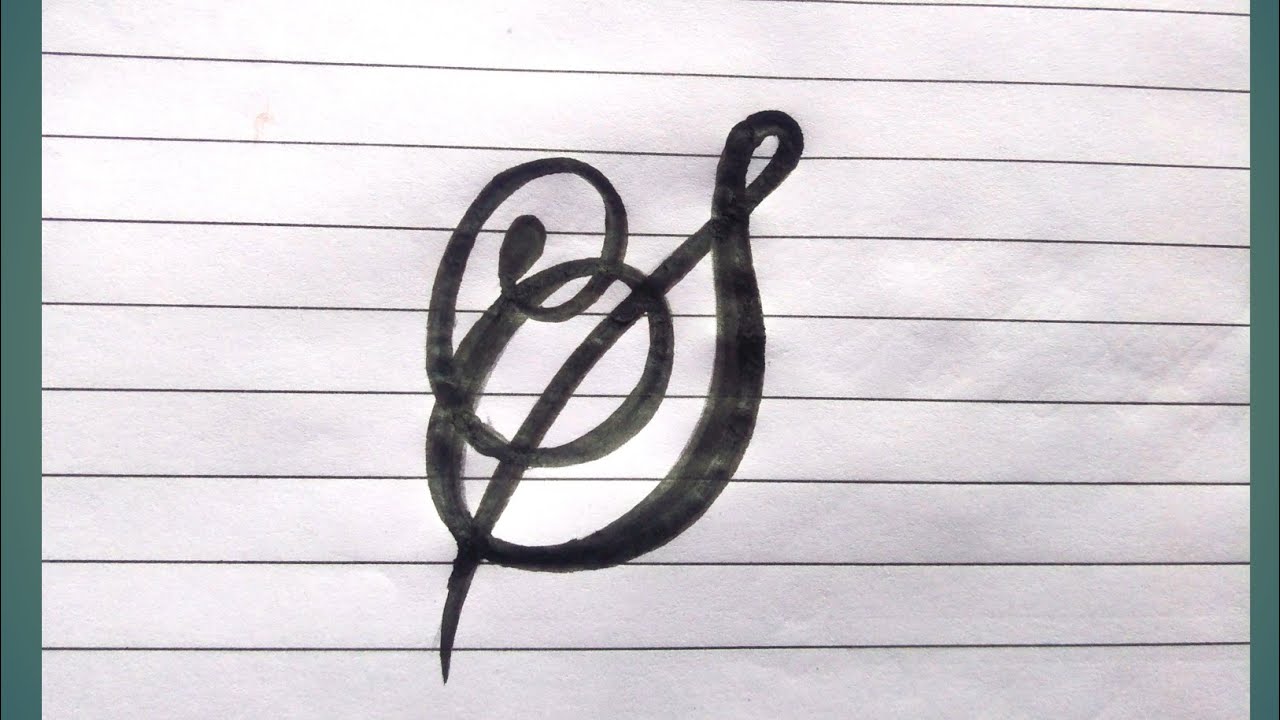 How to write stylish letter s | Letter S in calligraphy | Letter S ...
