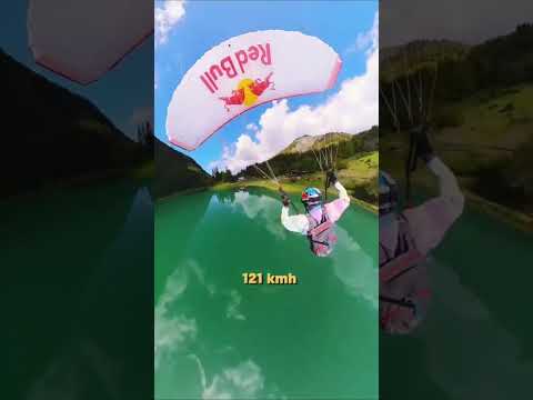 ¡Parapente acuático ÉPICO! Aterrizaje IMPRESIONANTE en el agua