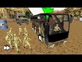 New Military Transport Us Bus Driving - Offroad Military Bus Driver 2021 - Android New Gameplay