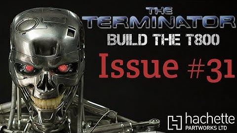 Build The Terminator issue 31 - fitting the left shoulder blade