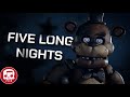 FNAF Rap by JT Music - &quot;Five Long Nights&quot; (Remastered)