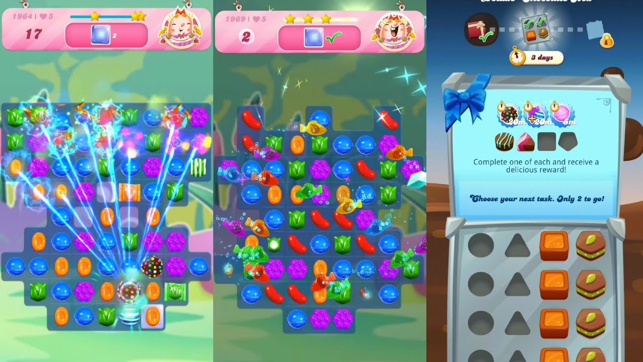 Silver Chocolate Box, Champions Race Candy Crush Saga Super Hard Level