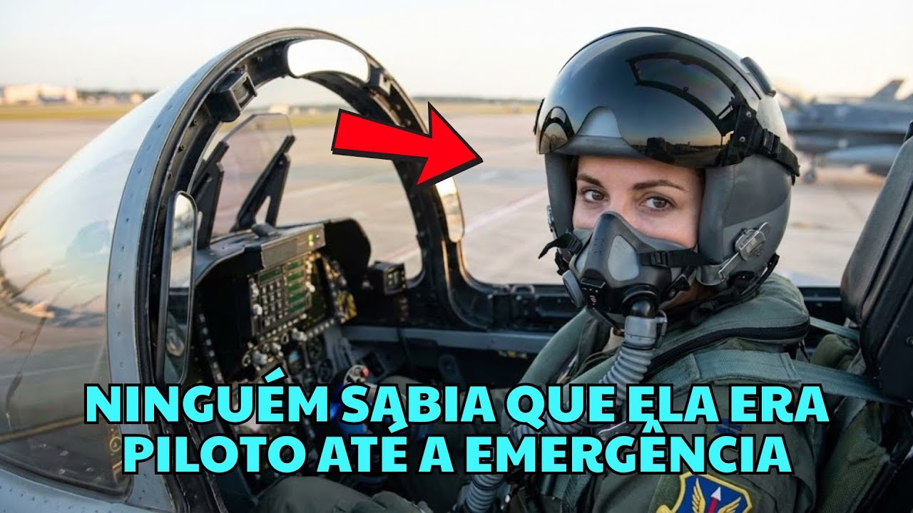 Ninguém sabia que ela era uma piloto de combate até a emergência do F-22.
