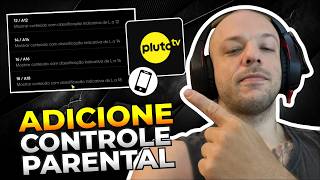 Como ADICIONAR CONTROLE PARENTAL na PLUTO TV no TELEFONE