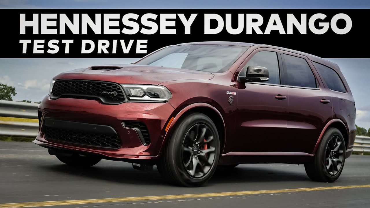 ⁣HPE900 Hellcat Durango by Hennessey // Test Drive with Our Techs!