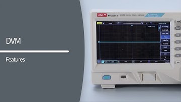 UNI-T MSO2000 Series Digital Phosphor Oscilloscope | DVM Function Introduction